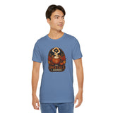 Blue T-shirt with center 