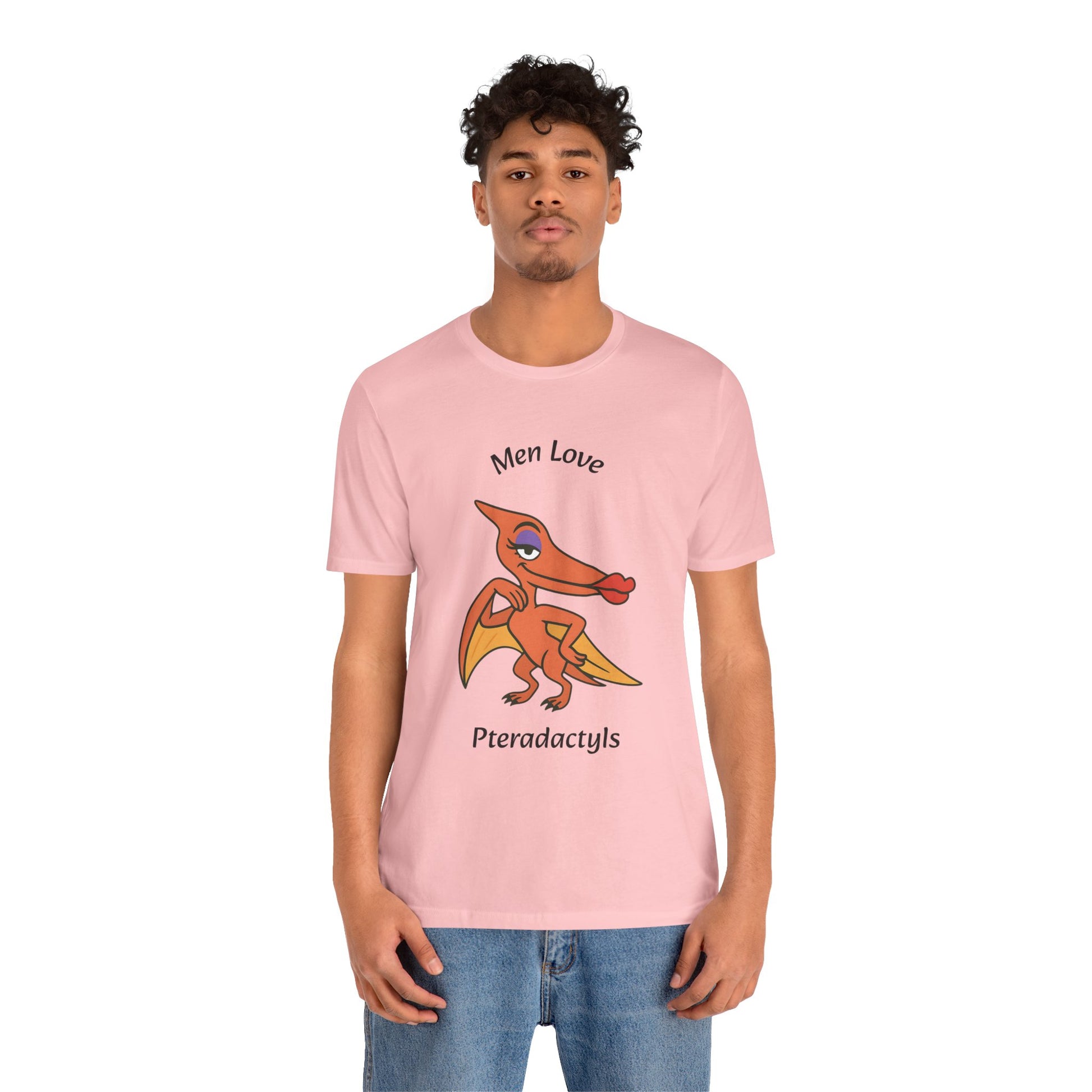 Men Love Pterodactyls Tee – Funny Dinosaur Graphic Shirt - WhimSpin - https://whimspin.com