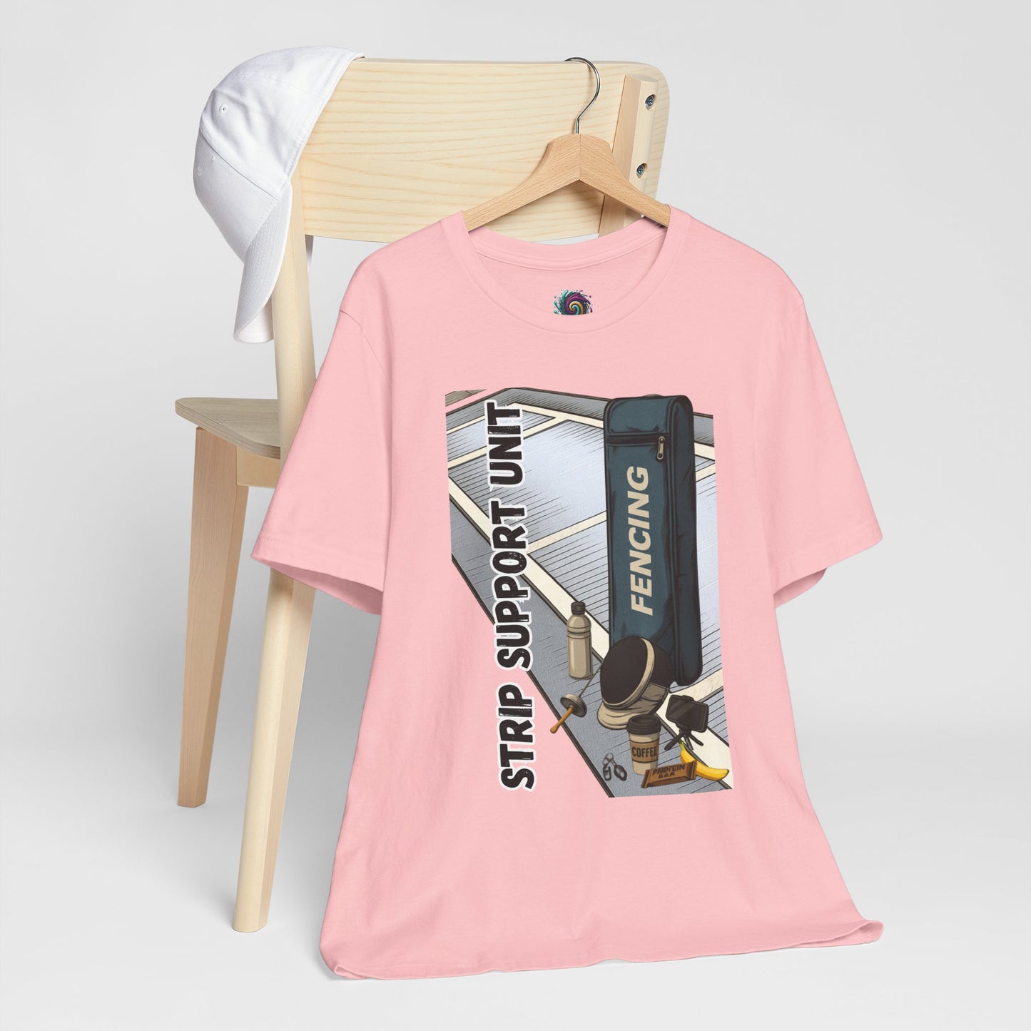 Strip Support Unit T-Shirt – Funny Fencing Parent Shirt for Tournament Days