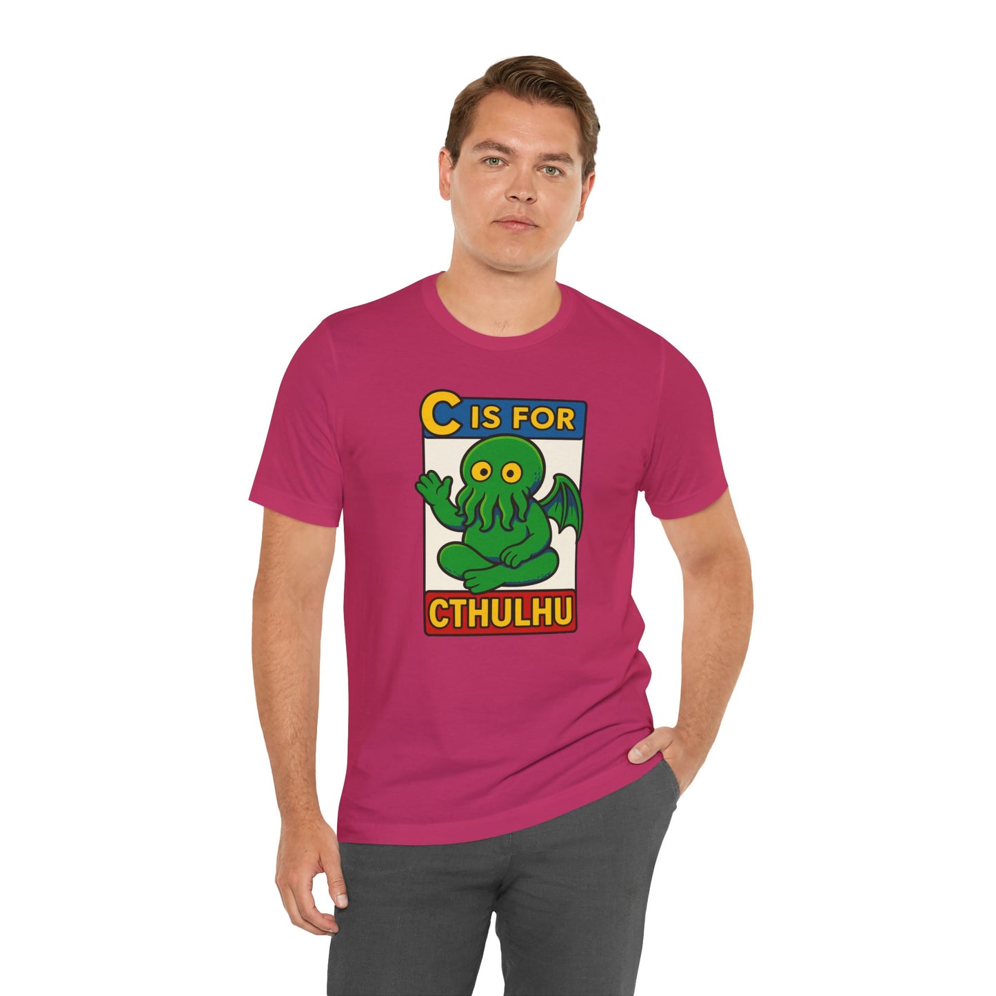 C is for Cthulhu Graphic Tee – Funny Cthulhu Shirt