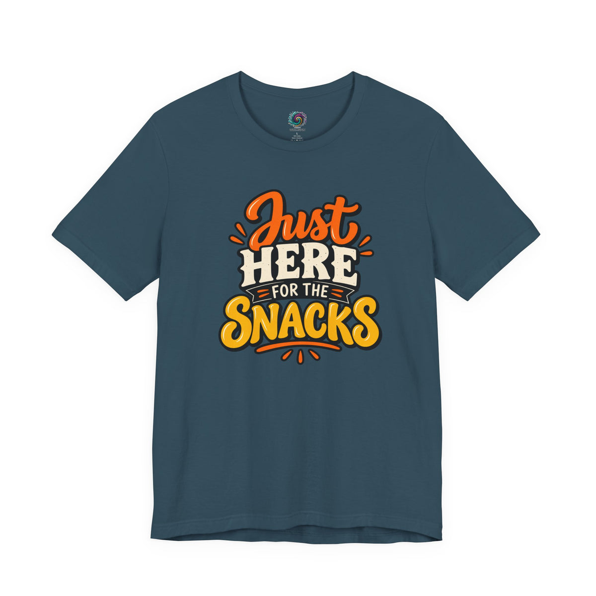 Just Here for the Snacks T-Shirt – Funny Halloween Foodie Tee