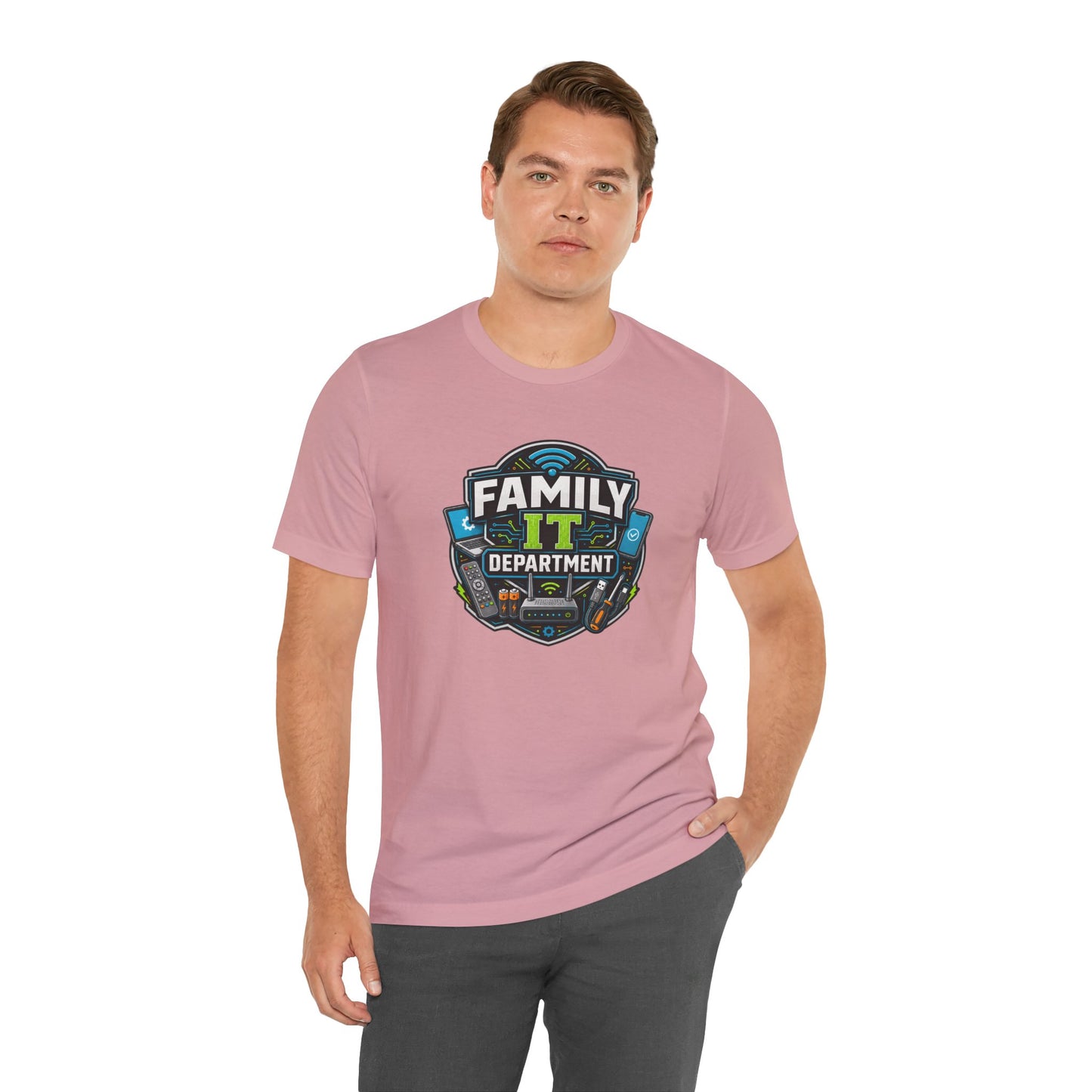 Family IT Department T-Shirt – Funny Household Tech Support Tee