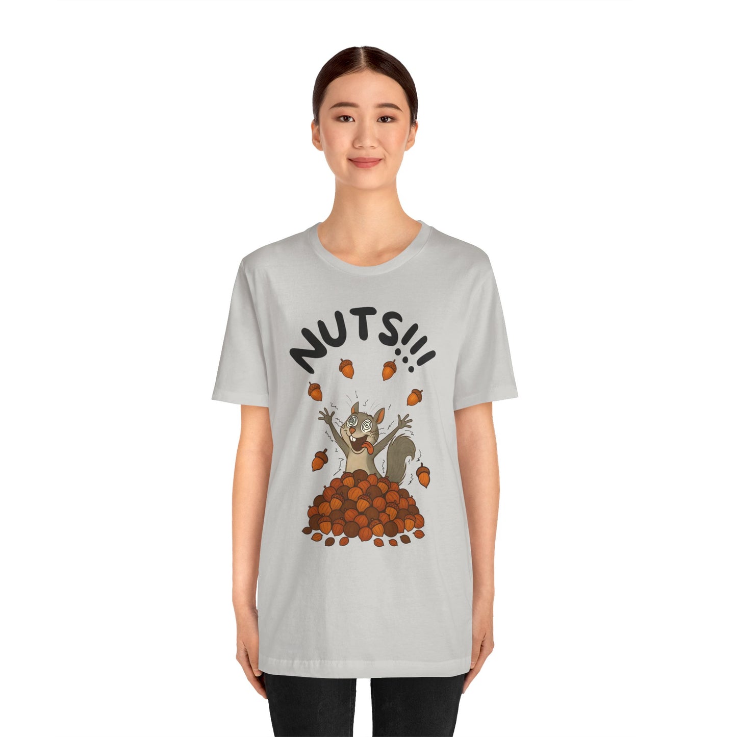 Crazy Squirrel Shirt – Funny Squirrel Nuts T-Shirt for Quirky Style