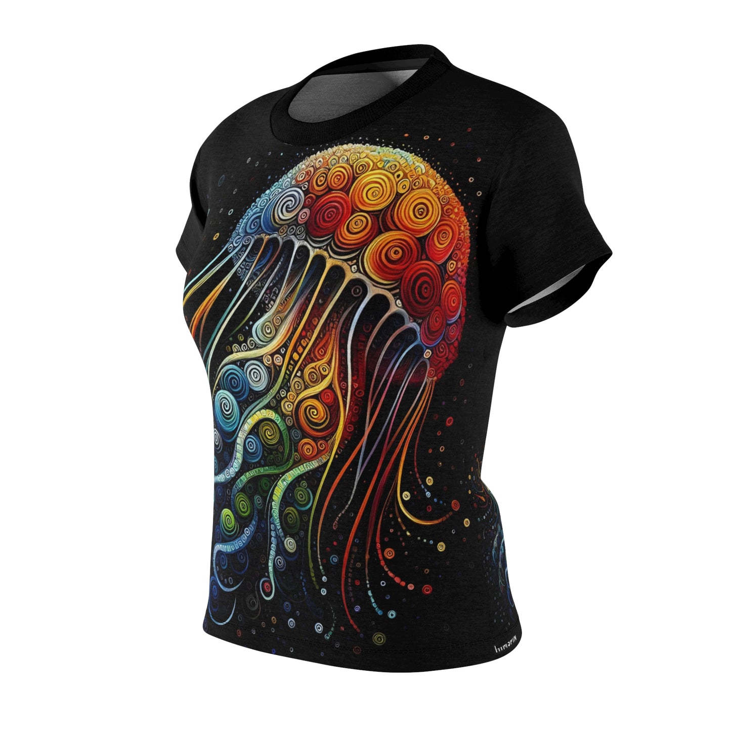 Jellyfish Swirl T-Shirt – Psychedelic Ocean-Inspired Art Tee