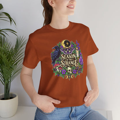 Season of the Strange T-Shirt – Gothic Halloween Nature Tee