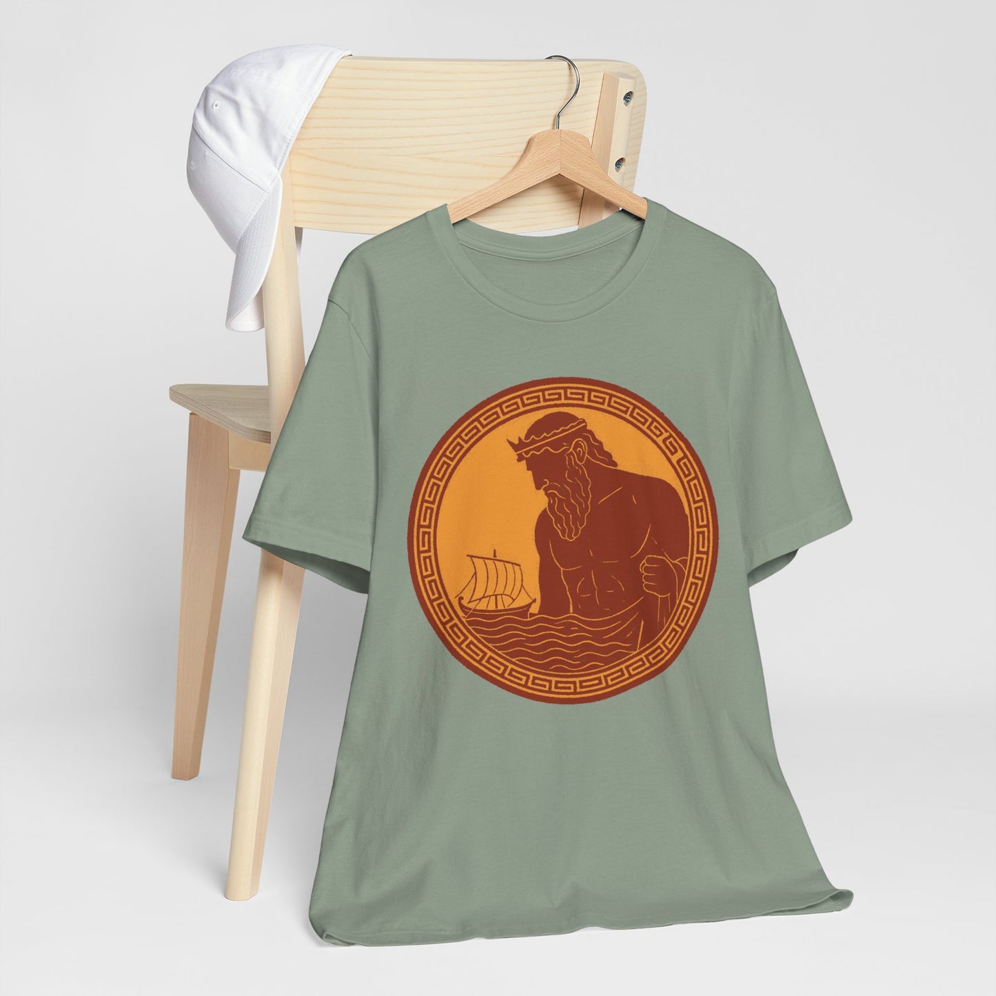 Poseidon Epic T-Shirt – Greek Mythology Ocean God Tee - WhimSpin - https://whimspin.com