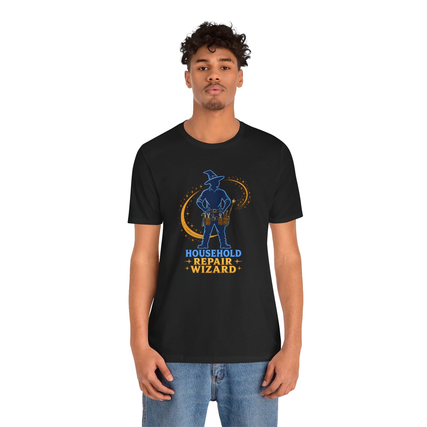Household Repair Wizard T-Shirt – Funny Handy Dad Tee