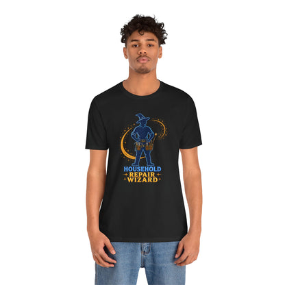 Household Repair Wizard T-Shirt – Funny Handy Dad Tee