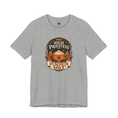 High Priestess of Pumpkin Spice T-Shirt – Funny Fall Tee