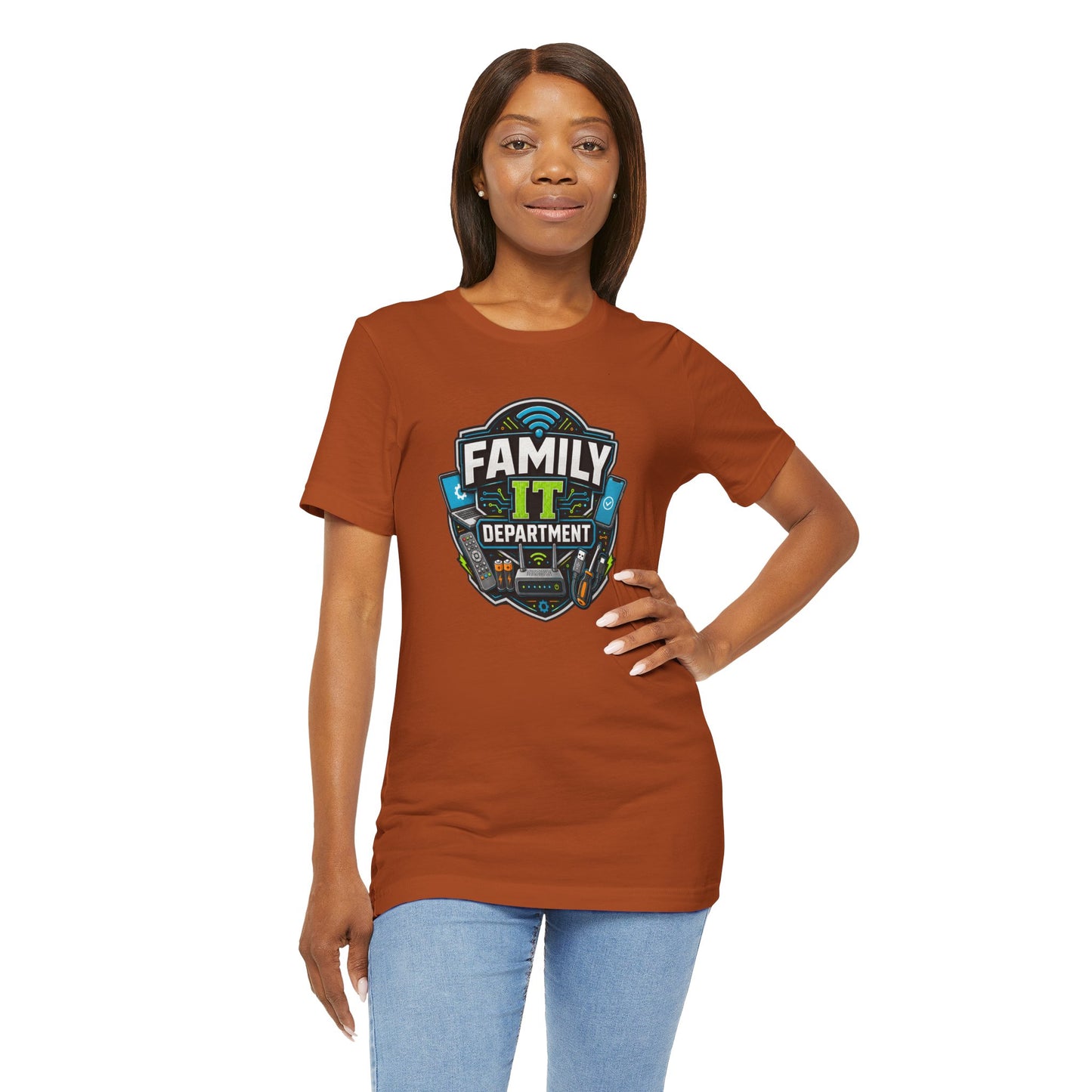 Family IT Department T-Shirt – Funny Household Tech Support Tee