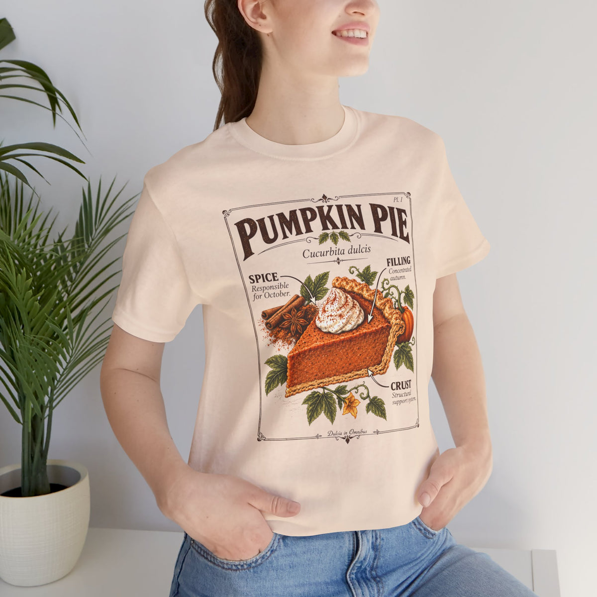 Pumpkin Pie Anatomy T-Shirt – Vintage Thanksgiving Fall Tee