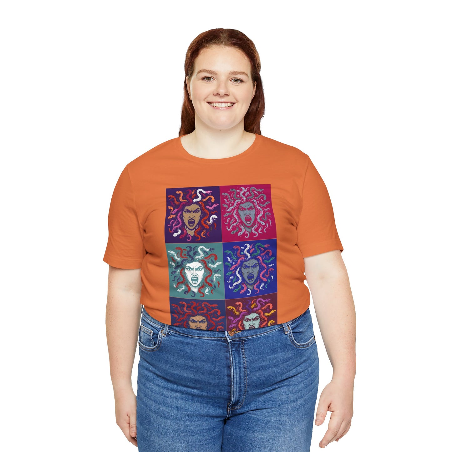 The Female Gaze Medusa T-Shirt – Feminist Pop Art Tee