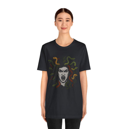 Medusa T-Shirt – Greek Mythology Gorgon Graphic Tee