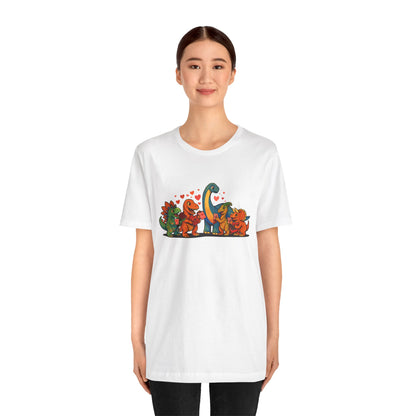 Dinosaur Valentines T-Shirt – Cute Dino Valentine’s Day Tee