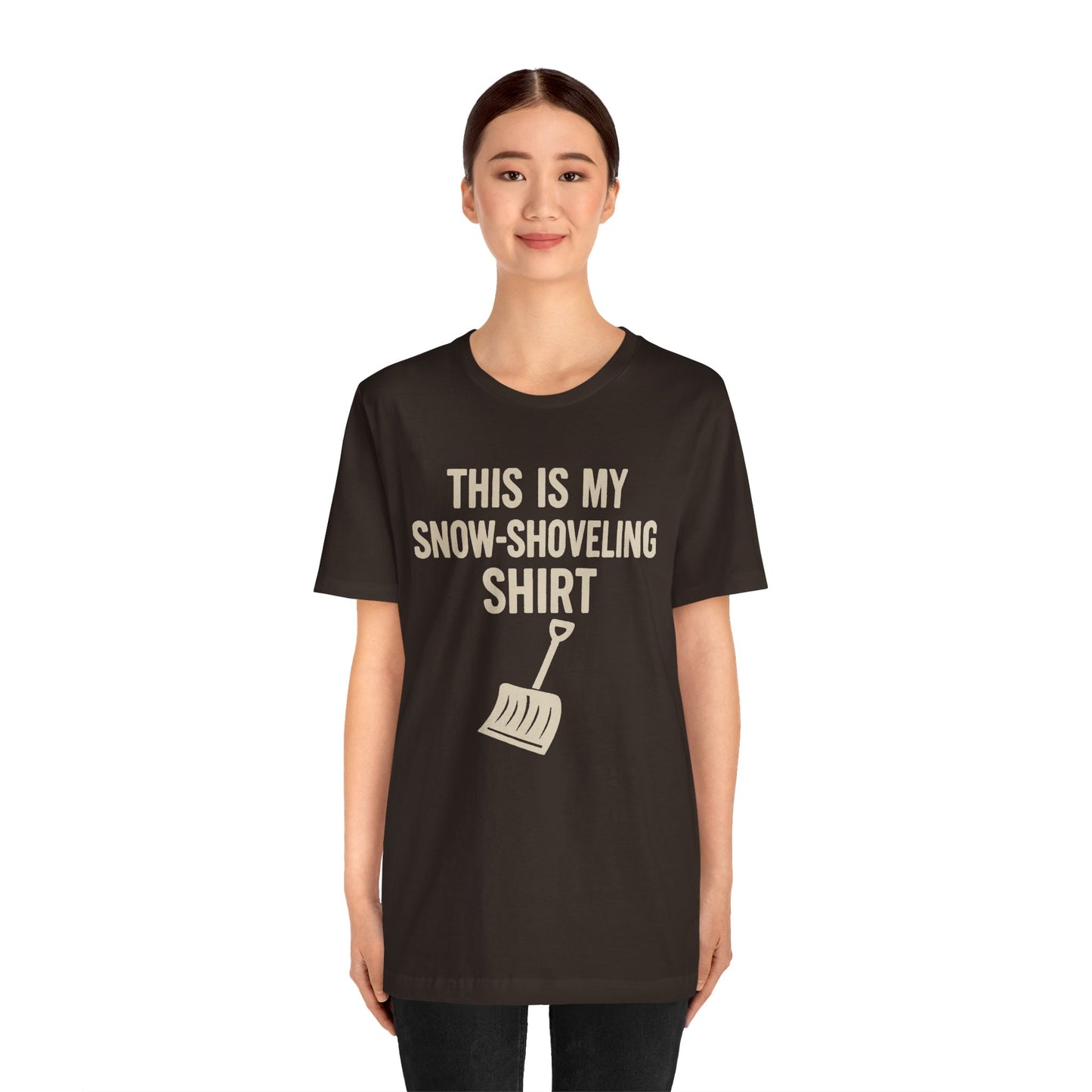 This Is My Snow-Shoveling Shirt – Funny Winter Chore Tee