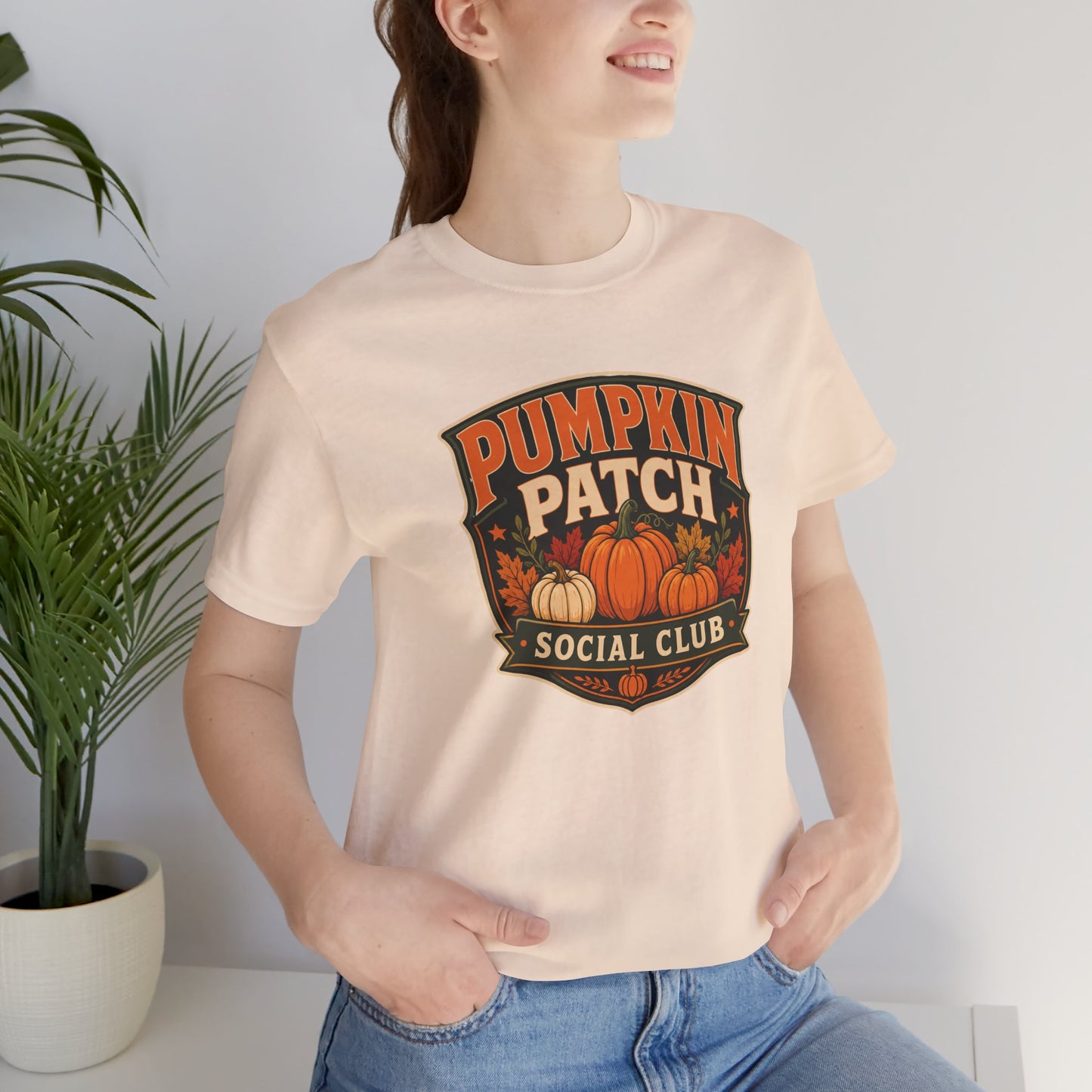Pumpkin Patch Social Club T-Shirt – Fall Pumpkin Tee