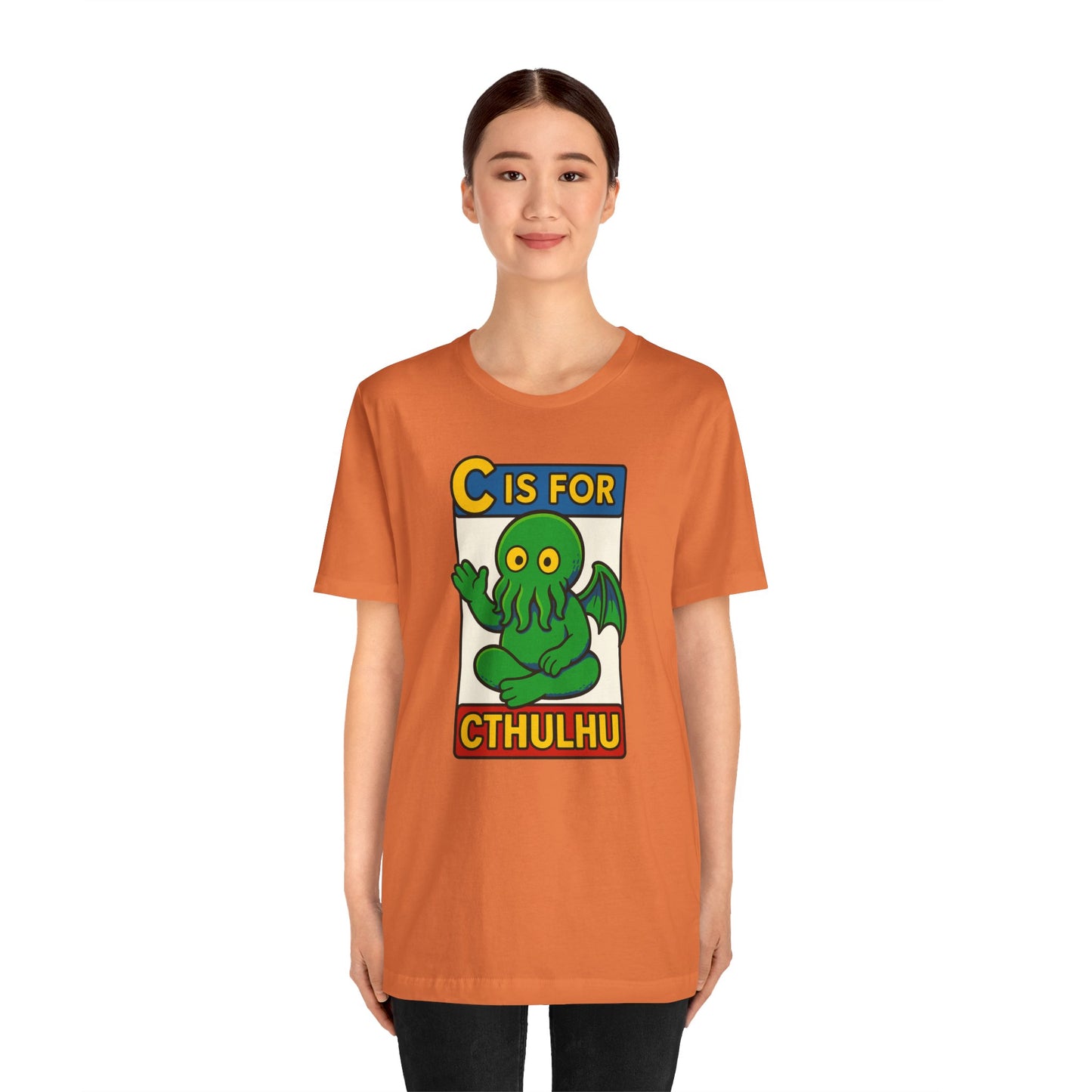 C is for Cthulhu Graphic Tee – Funny Cthulhu Shirt