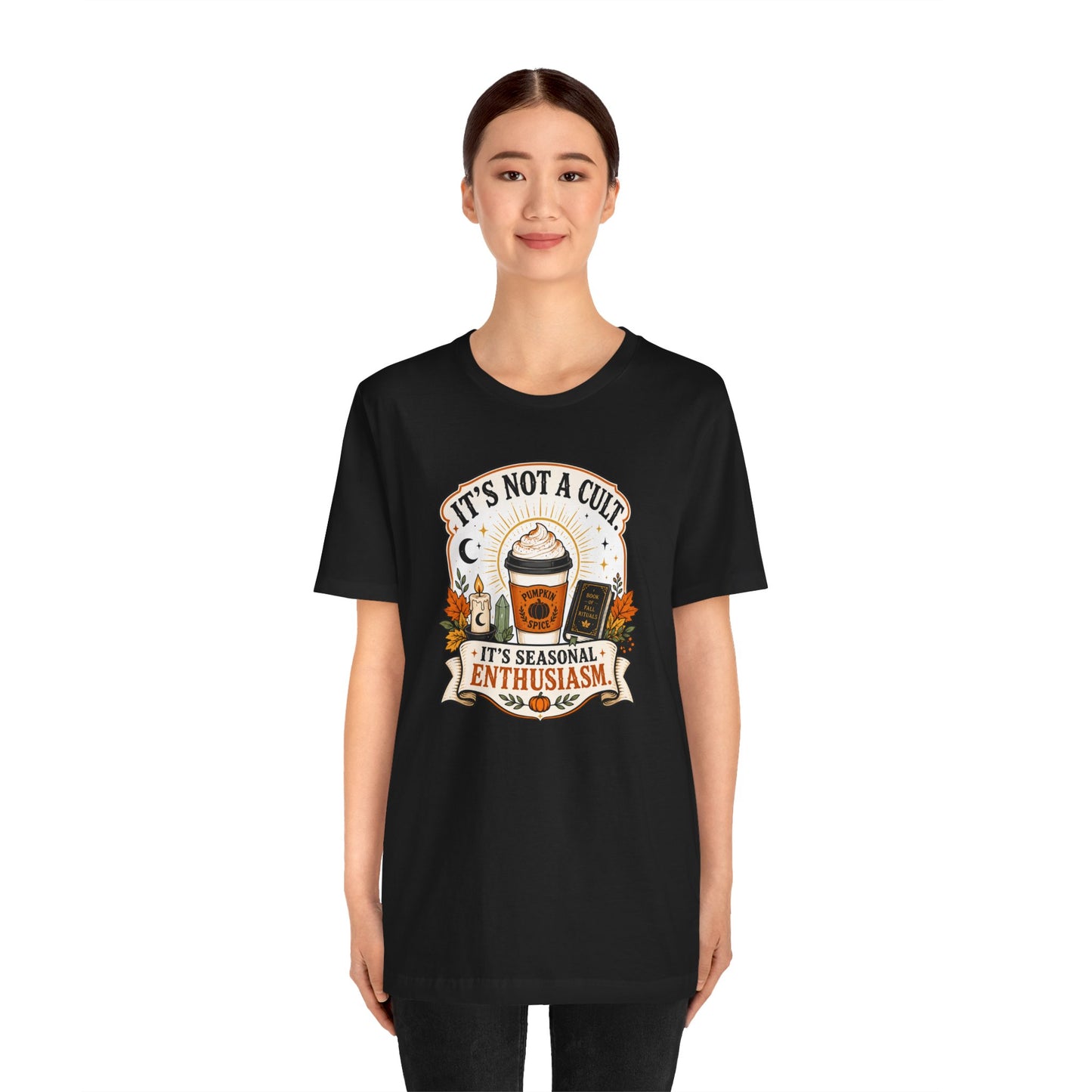 It’s Not a Cult Pumpkin Spice T-Shirt – Funny Fall Tee