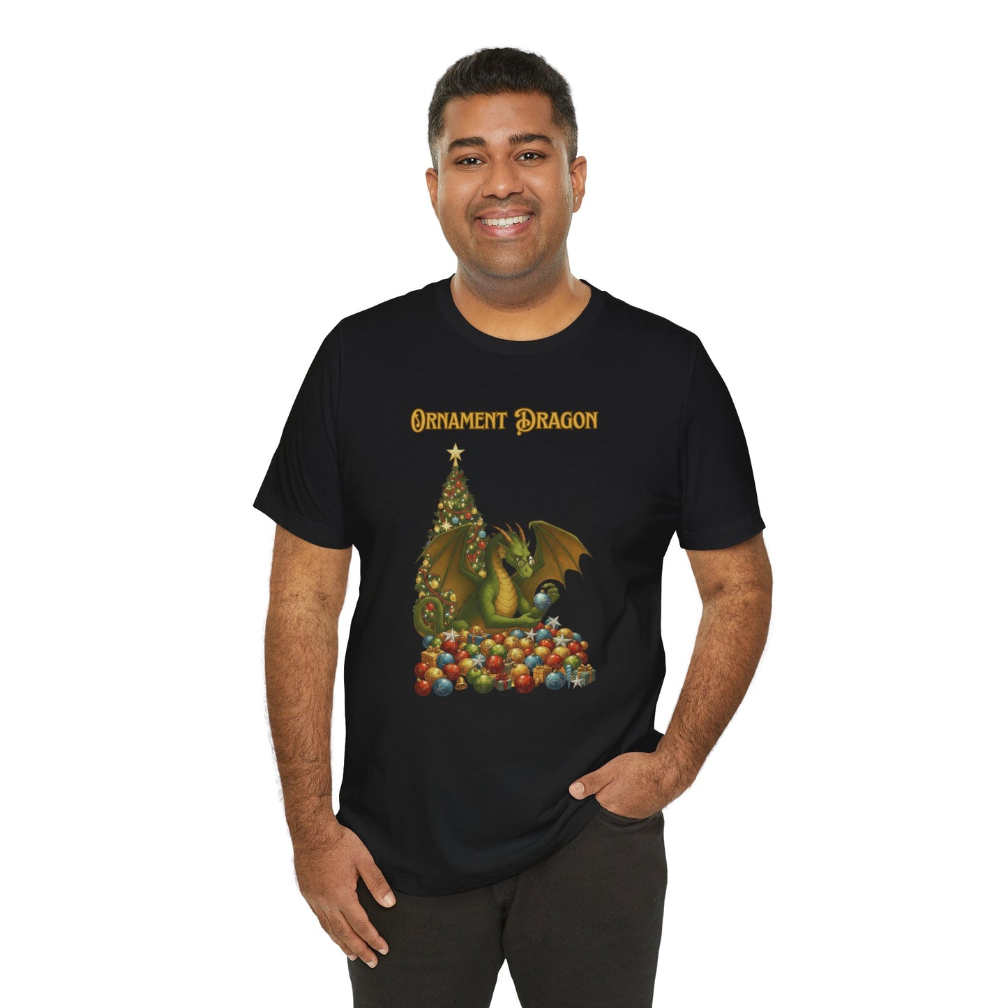Ornament Dragon T-Shirt – Christmas Dragon Tee for Ornament Lovers
