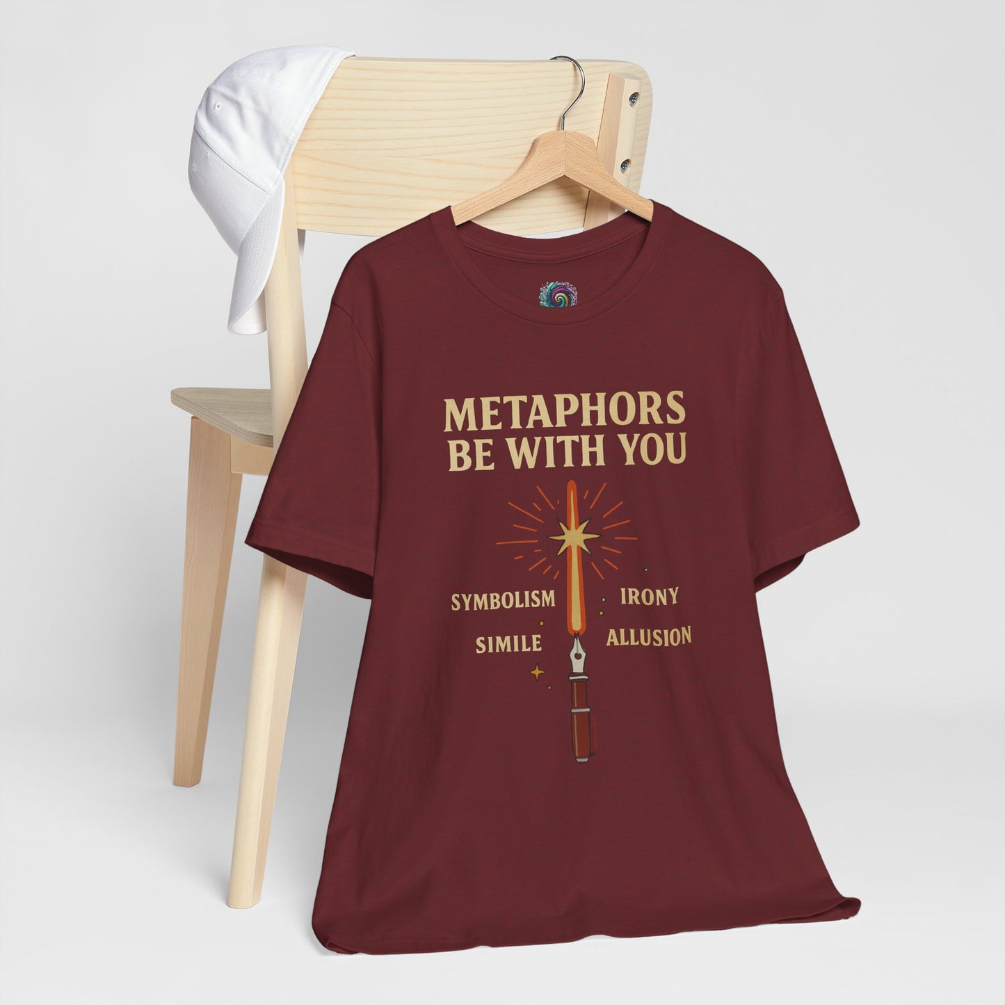 Metaphors Be With You T-Shirt – Inspired by Sci-Fi & Lit Class Heroes