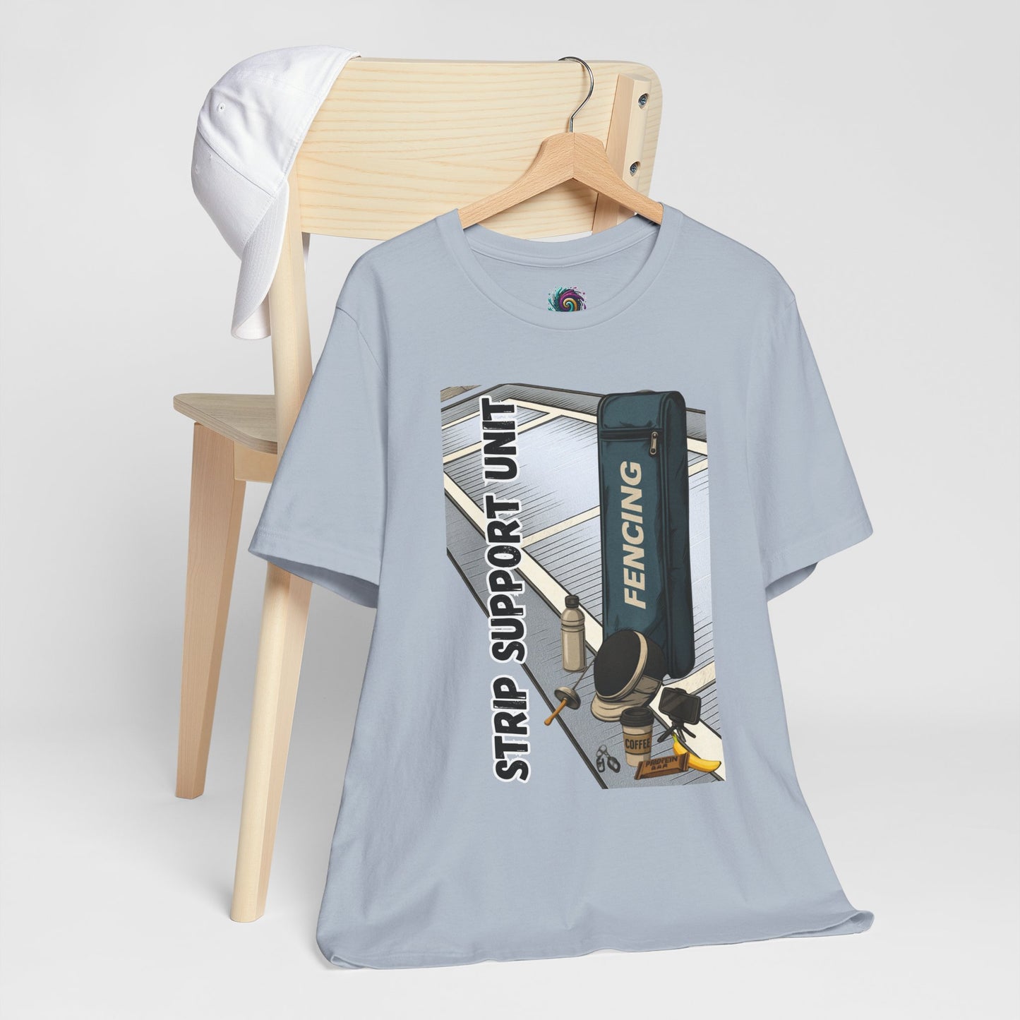 Strip Support Unit T-Shirt – Funny Fencing Parent Shirt for Tournament Days