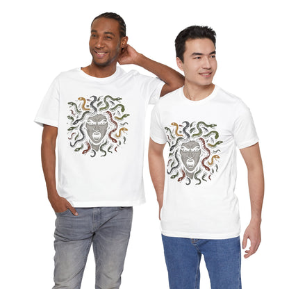 Medusa T-Shirt – Greek Mythology Gorgon Graphic Tee