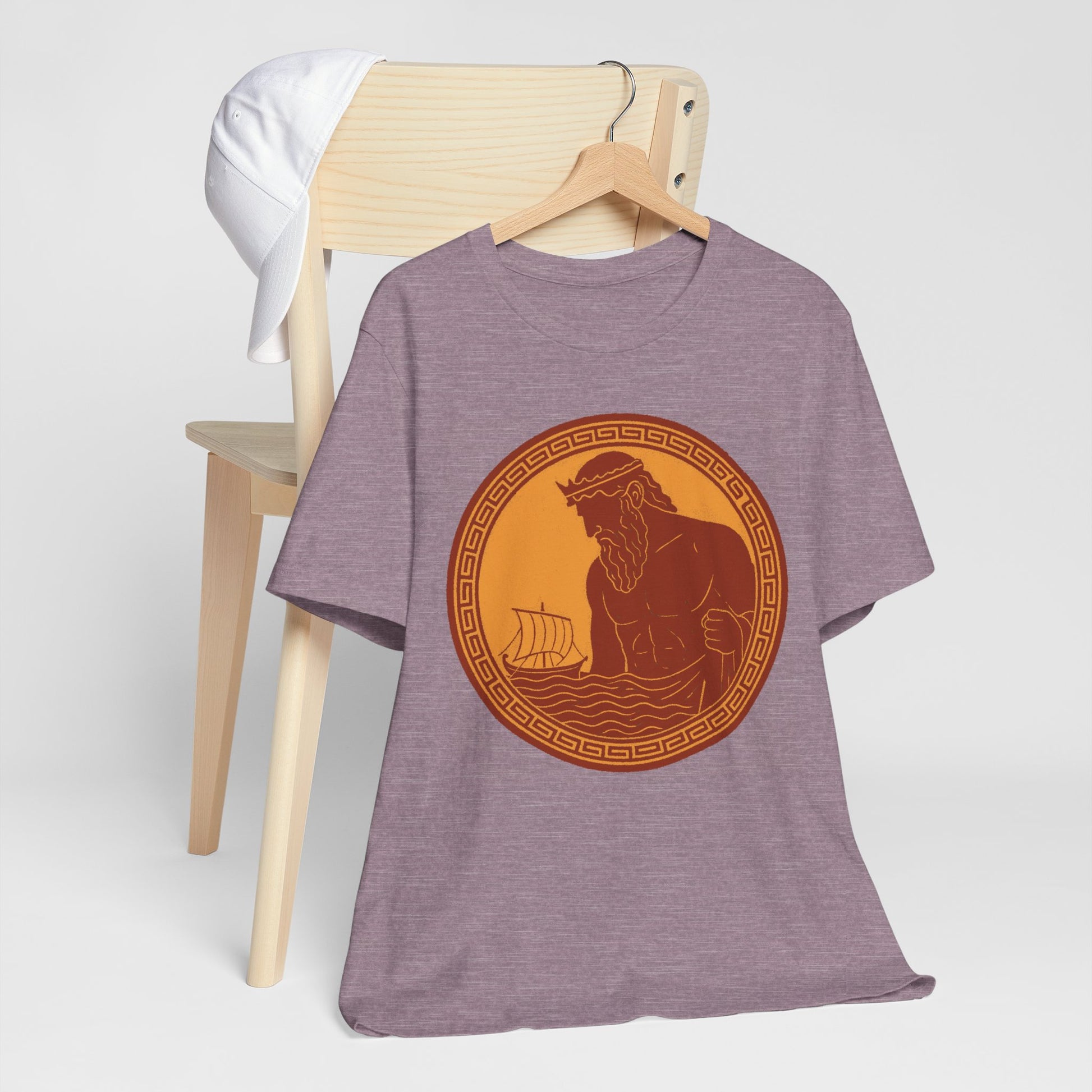 Poseidon Epic T-Shirt – Greek Mythology Ocean God Tee - WhimSpin - https://whimspin.com