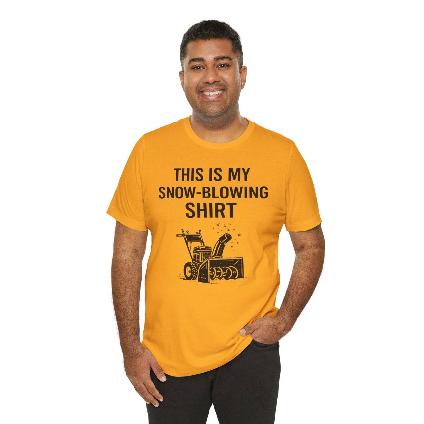 This Is My Snow-Blowing Shirt – Funny Winter Chore Tee