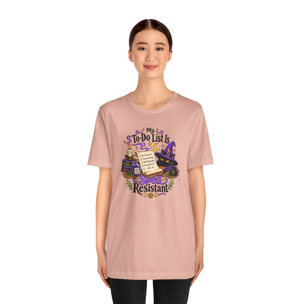My To-Do List Is Spell Resistant T-Shirt – Funny Witchy ADHD Tee