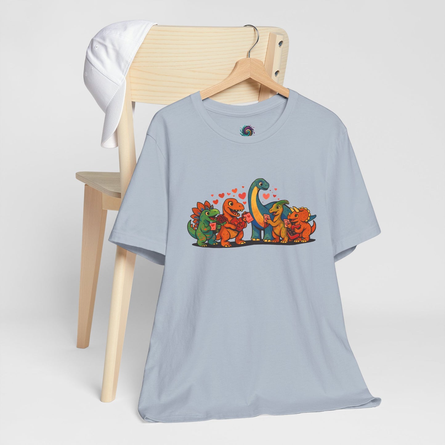 Dinosaur Valentines T-Shirt – Cute Dino Valentine’s Day Tee