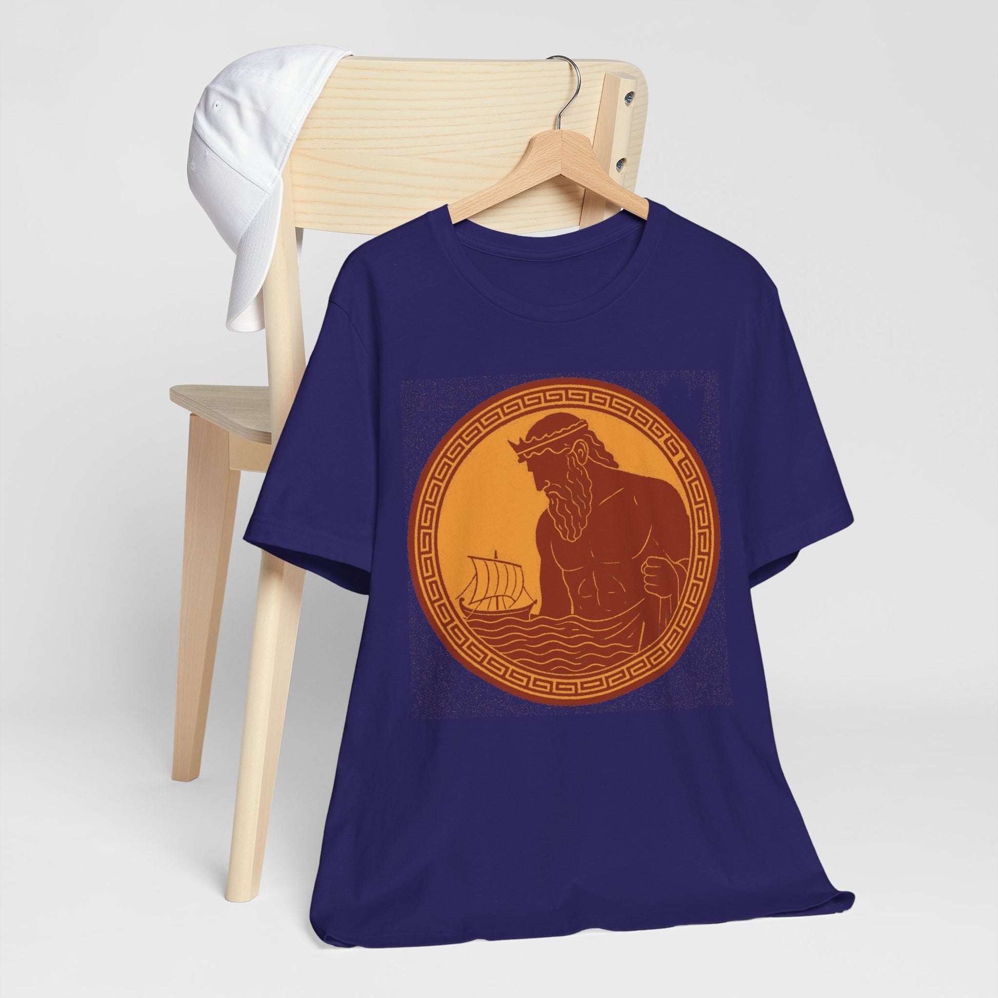 Poseidon Epic T-Shirt – Greek Mythology Ocean God Tee - WhimSpin - https://whimspin.com