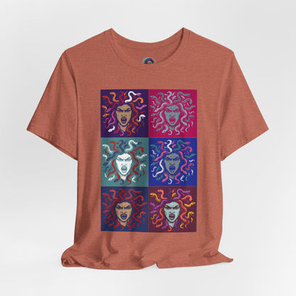 The Female Gaze Medusa T-Shirt – Feminist Pop Art Tee