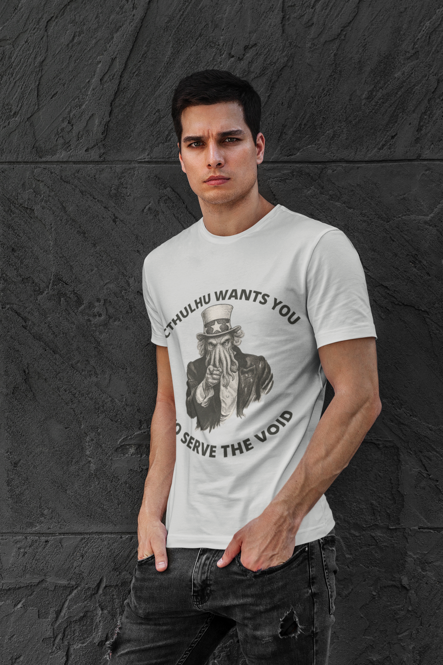 Cthulhu Wants You T-Shirt – Mythos Shirt for HP Lovecraft Fans - WhimSpin - https://whimspin.com