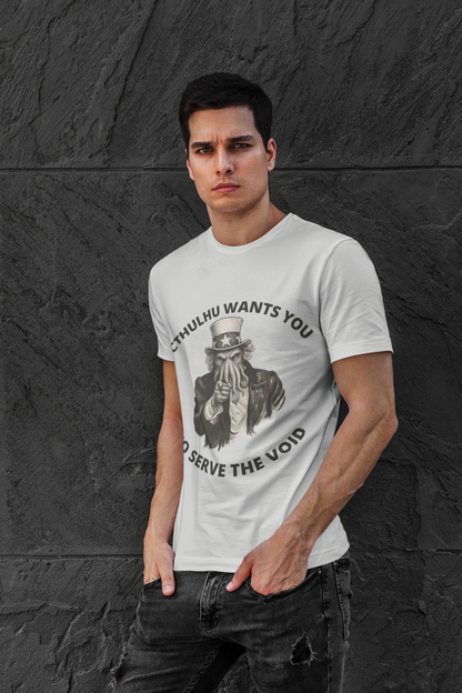 Cthulhu Wants You T-Shirt – Mythos Shirt for HP Lovecraft Fans - WhimSpin - https://whimspin.com