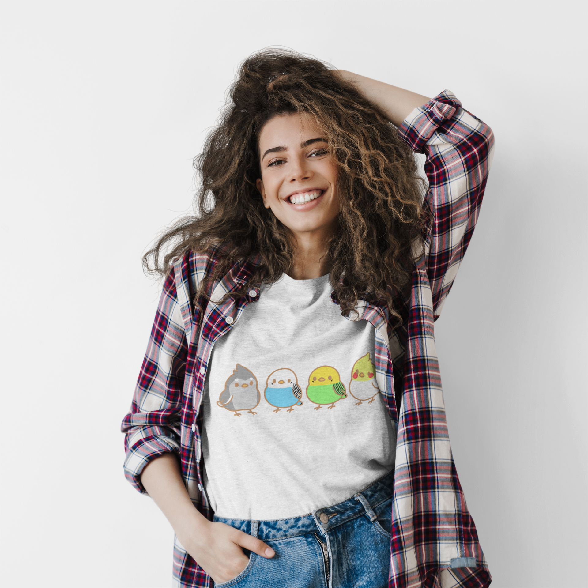 Chirpy Flock Bird T-Shirt – Cute Tee for Animal Lovers