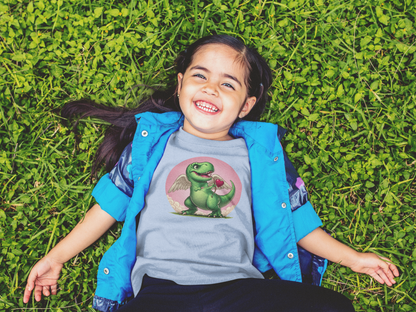 Cupidsaurus Rex Kids T-Shirt – Cute Dinosaur Valentine’s Day Tee for Kids