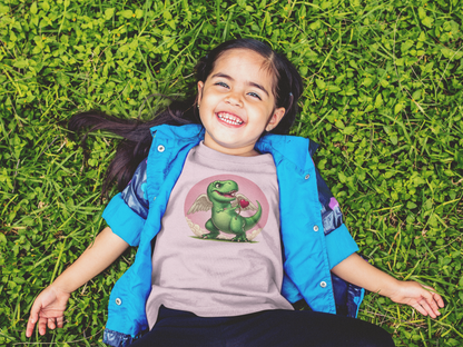 Cupidsaurus Rex Kids T-Shirt – Cute Dinosaur Valentine’s Day Tee for Kids
