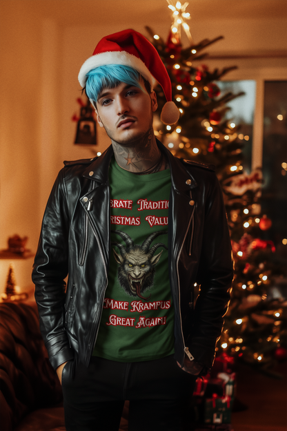 Make Krampus Great Again – Traditional Christmas Humor Tee