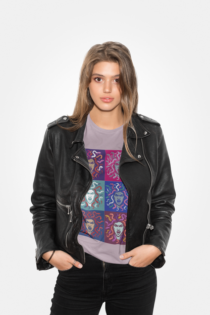 The Female Gaze Medusa T-Shirt – Feminist Pop Art Tee