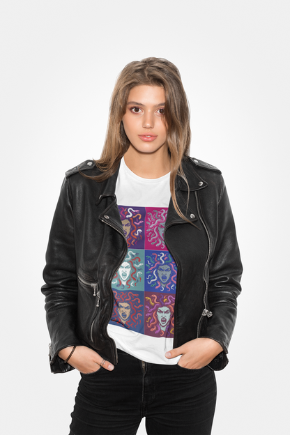The Female Gaze Medusa T-Shirt – Feminist Pop Art Tee