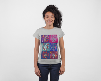 The Female Gaze Medusa T-Shirt – Feminist Pop Art Tee