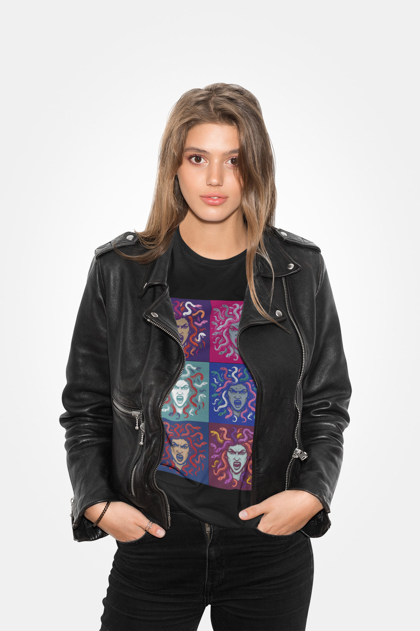 The Female Gaze Medusa T-Shirt – Feminist Pop Art Tee