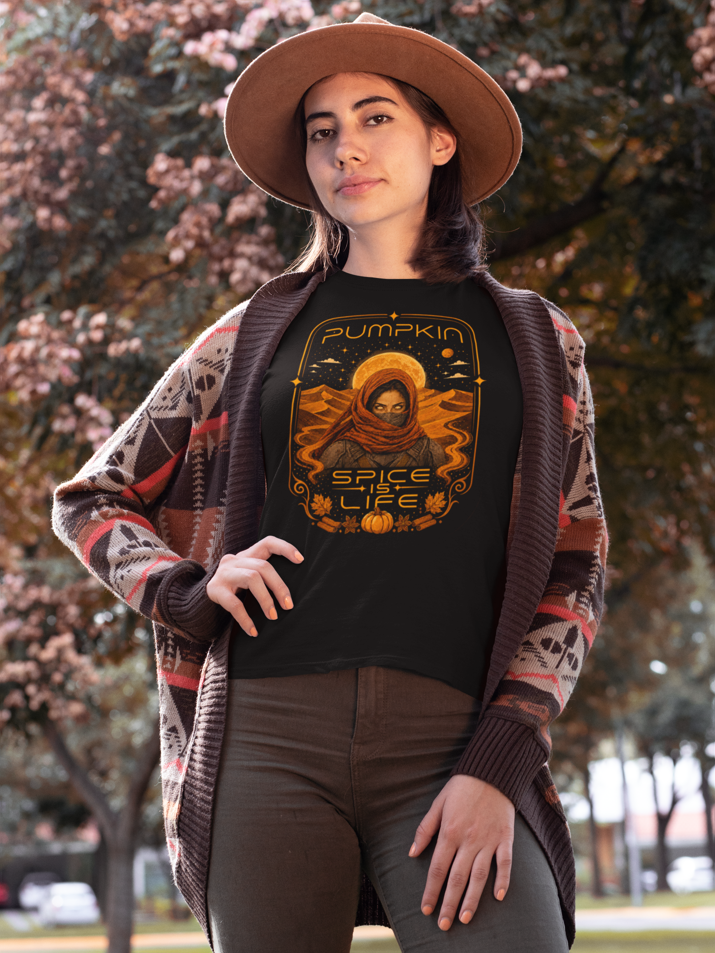 Pumpkin Spice Is Life T-Shirt – Sci-Fi Spice Parody Tee
