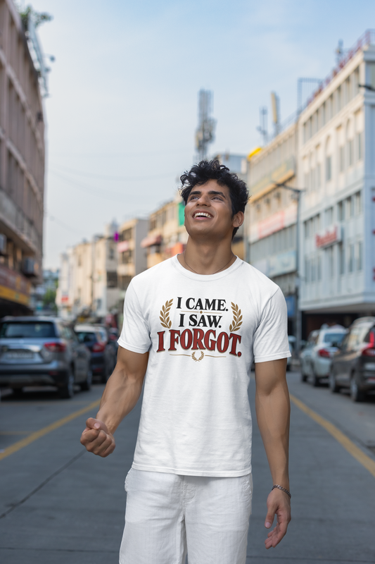 I Came, I Saw, I Forgot T-Shirt – Funny ADHD-Inspired Tee