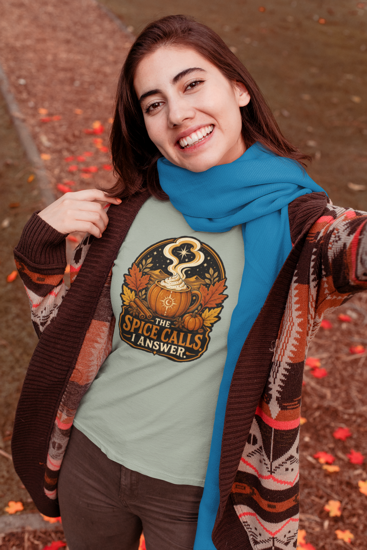 The Spice Calls I Answer T-shirt - WItchy Pumpkin Spice Fall Tee