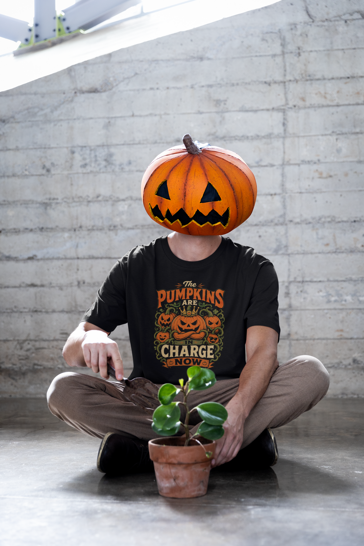 The Pumpkins Are in Charge Now T-Shirt – Funny Halloween Fall Tee