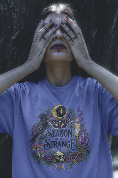 Season of the Strange T-Shirt – Gothic Halloween Nature Tee