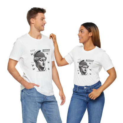 Hive Mind T-Shirt – Surreal Bee Group Think Parody Tee
