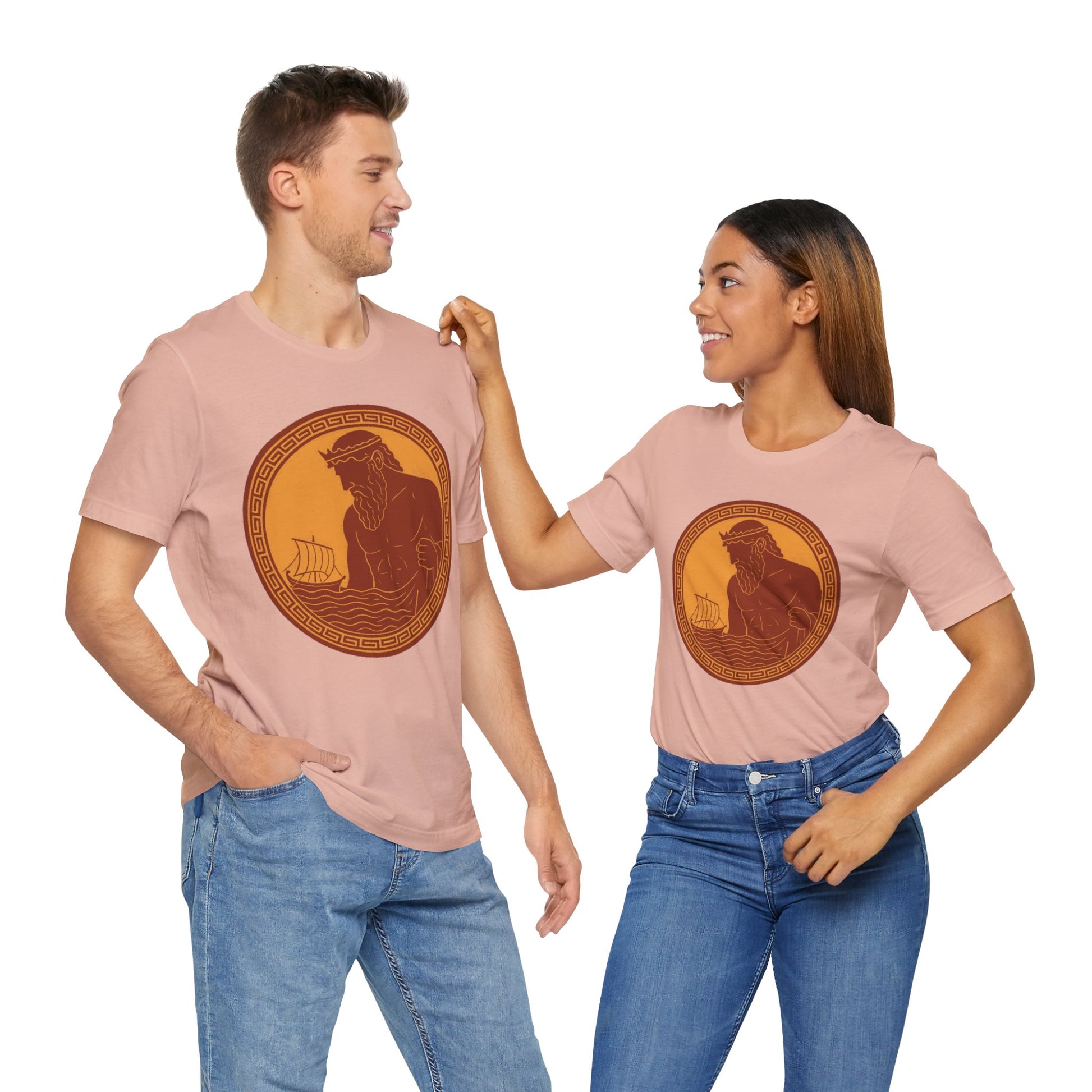 Poseidon Epic T-Shirt – Greek Mythology Ocean God Tee - WhimSpin - https://whimspin.com
