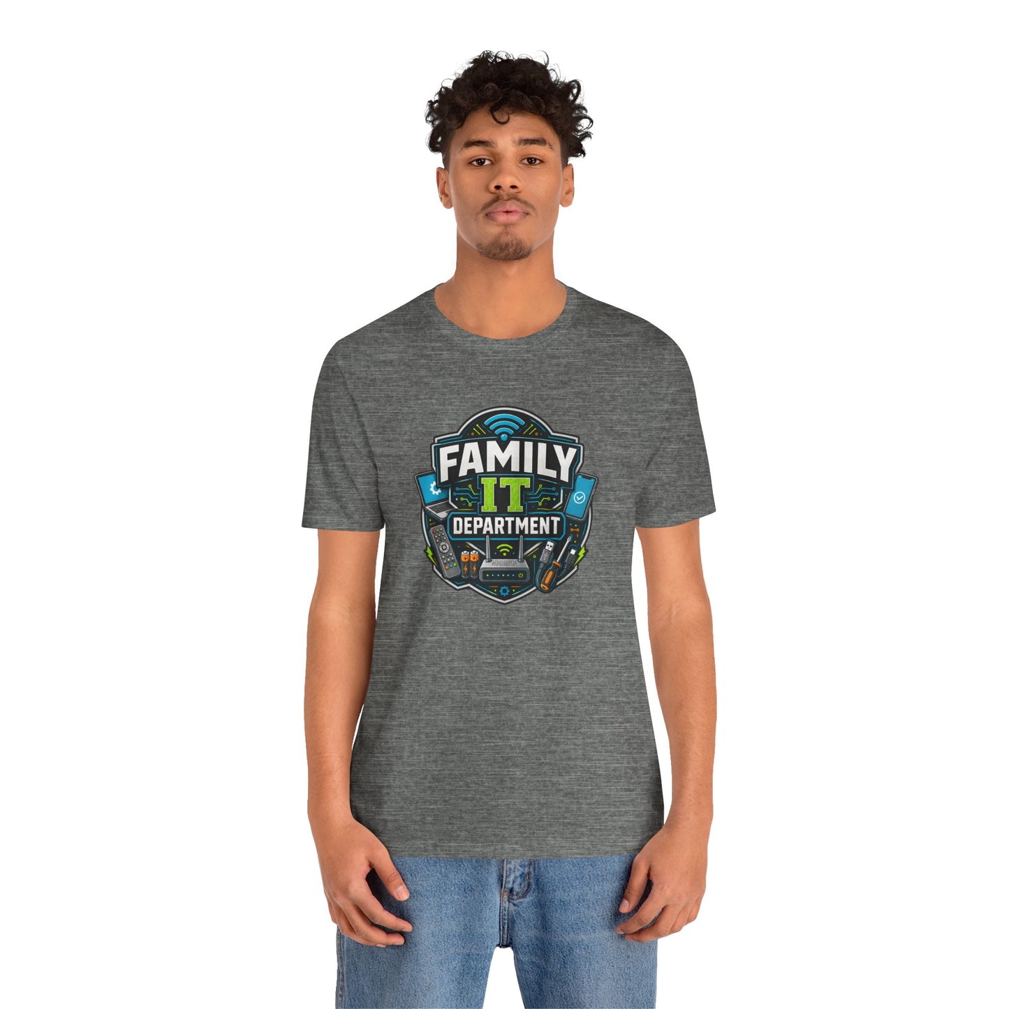 Family IT Department T-Shirt – Funny Household Tech Support Tee